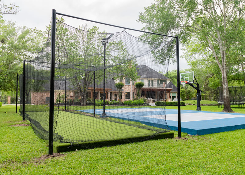 Indoor or Outdoor Batting Cage Installation